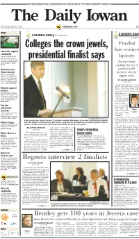 Daily Iowan: Archive