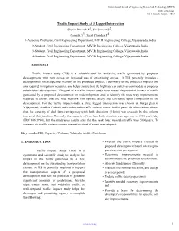Traffic Impact Study at 3 Legged Intersection