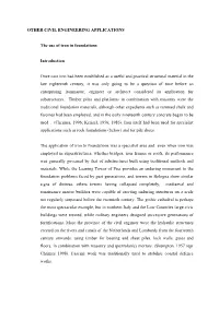 Other Civil Engineering Applications
