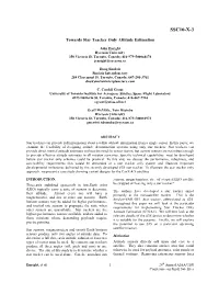 Towards Star Tracker Only Attitude Estimation
