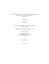 Israeli Nonprofits: an Exploration of Challenges and Opportunities , Master’S Thesis, Regis University: 2005)
