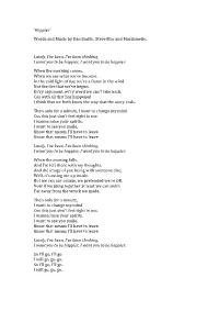 'Happier' Words and Music by Dan Smith , Steve Mac And