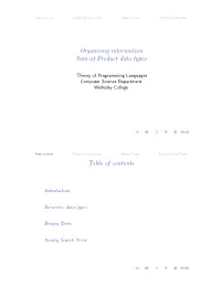 Binary Search Trees