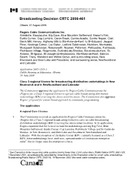 Broadcasting Decision CRTC 2006-461