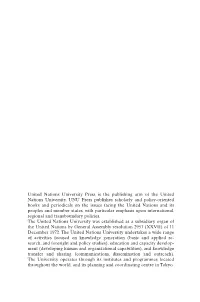 Fixing Haiti: MINUSTAH and Beyond