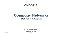 Computer Networks Prof