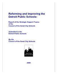 Reforming and Improving the Detroit Public Schools, Council