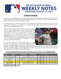 Weekly Notes 082417