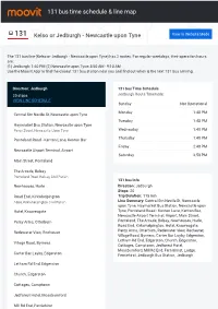 131 Bus Time Schedule & Line Route