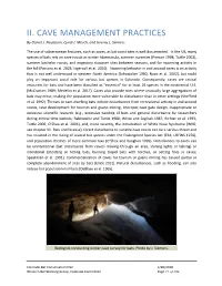 Chapter 2. Cave Management Practices