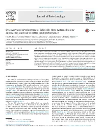 Discovery and Development of Seliciclib. How Systems Biology