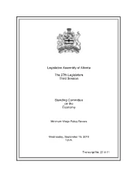 P:\HANADMIN\BOUND\Committees\27Th Legislature\3Rd Session 2010\EC\EC Cover 100915.Wpd