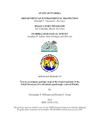 State of Florida Department Of