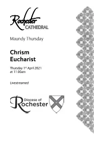 The Sunday Eucharist