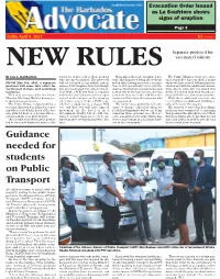Guidance Needed for Students on Public Transport