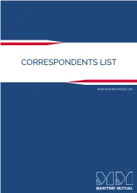 MMIA Correspondents Contact List