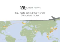 Key Facts Behind the World's 20 Busiest Routes