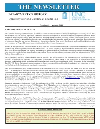 The Newsletter the Newsletter