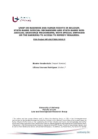 Ungp on Business and Human Rights in Belgium