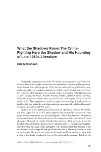 What the Shadows Know 99