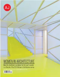 Women in Architecture