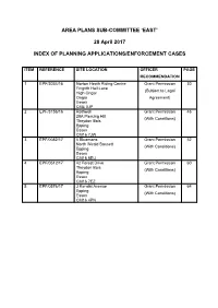 Committee Level Officer Report