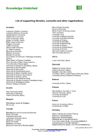 KU Supporting Libraries