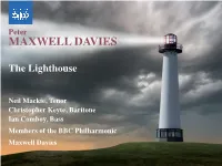 Maxwell Davies