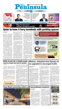 Qatar to Have 4 Ferry Terminals with Parking Spaces