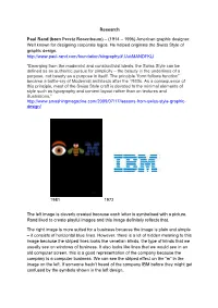 Research Paul Rand