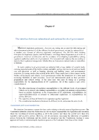 Chapter 8 the Interface Between Subnational and National Levels Of