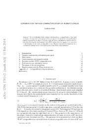 COMMENTS on the ELSV COMPACTIFICATION of HURWITZ STACKS 3 Mean a 1-Morphism