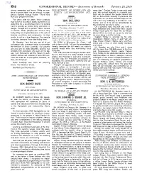 CONGRESSIONAL RECORD— Extensions Of