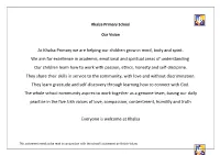 Ethos and Vision Statement