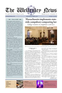 Massachusetts Implements State- Wide Compulsory Composting