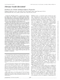 Nitrous Oxide Revisited