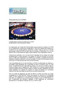 Antecedentes De La OTAN