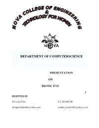 Bionic Eye.Pdf