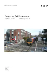 Camberley Rail Assessment Report – Issue | 1 February 2016