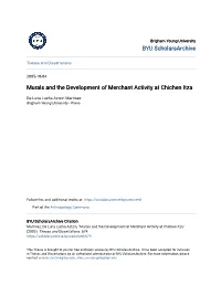 Murals and the Development of Merchant Activity at Chichen Itza