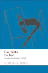Franz Kafka, the Trial