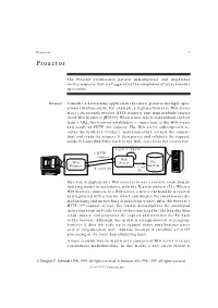 Proactor 1 Proactor