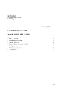 Audi R8 LMS GT2 (2020)