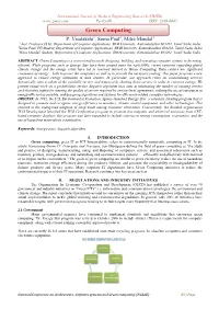 Green Computing