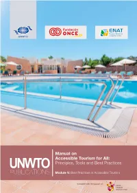 Manual on Accessible Tourism for All: Principles, Tools and Best Practices