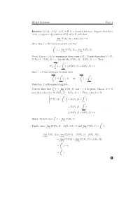Week 8 Solutions Page 1 Exercise (5.1.3). Let F : [A, B]