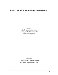 Master Plan for Thirurangadi Development Block