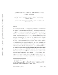 Predicting Kováts Retention Indices Using Graph Neural Networks