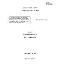 Vasington Direct Testimony-Public.DOC