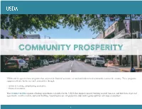 Community of Prosperity